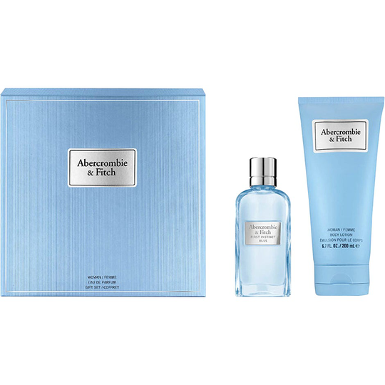 Abercrombie & Fitch First Instinct Blue Woman Gift Set 2018, Abercrombie & Fitch Gift Set Dam