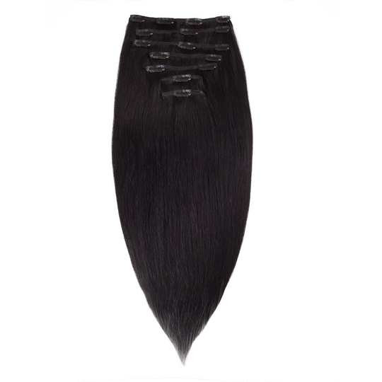 Rapunzel of Sweden Clip-on set Original 7 pieces 30 cm 1.0 Black