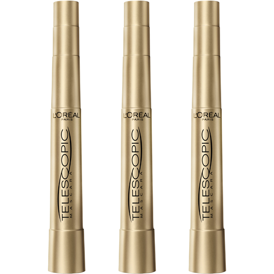 Loreal Paris Telescopic Black x 3