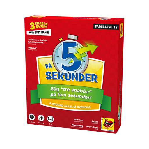 Spel, På fem sekunder