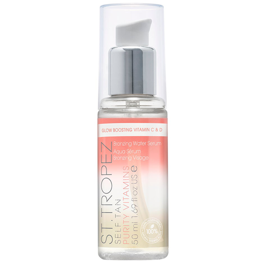 Self Tan Purity Vitamins Bronzing Water Face Serum, 50 ml St.Tropez Brun utan sol - Ansikte