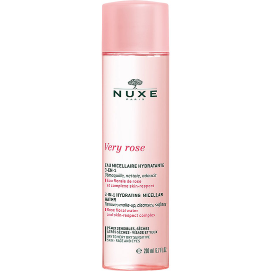 Very Rose 3-In-1 Hydrating Micellar Water, 200 ml Nuxe Ansiktsvatten