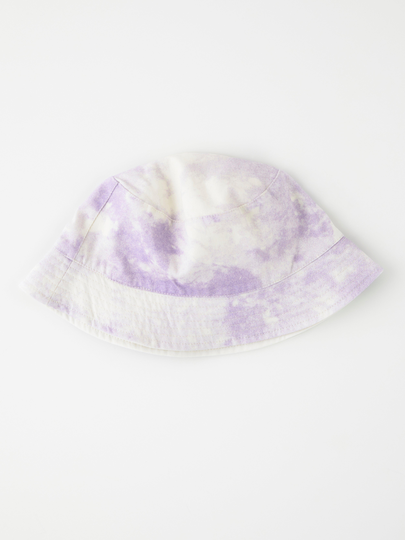Vändbar bucket hat med batikmönster