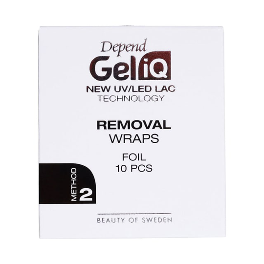 Gel iQ Removal Wraps 10 st