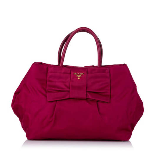 Prada Tessuto Bow Handbag