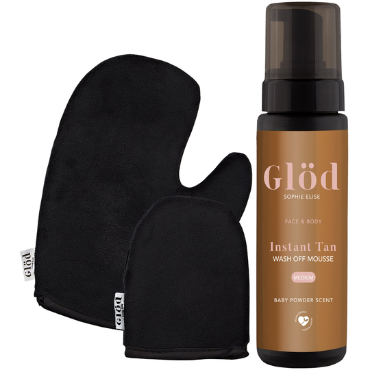 Glöd Sophie Elise Instant Tan Wash Off Medium Kit