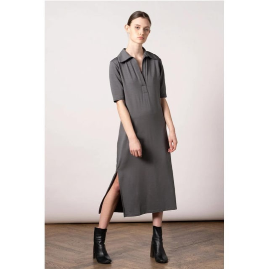 Tobei Dress - Stone Blue