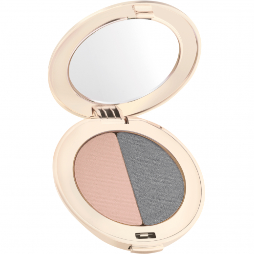 Jane Iredale Pure Pressed Eye Shadow Duo Hush/Smokey Grey