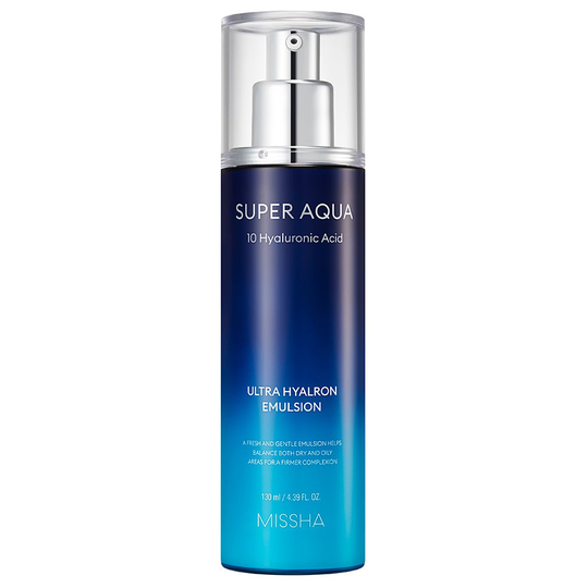 Super Aqua Ultra Hyalron Emulsion, 130 ml MISSHA Ansiktsserum