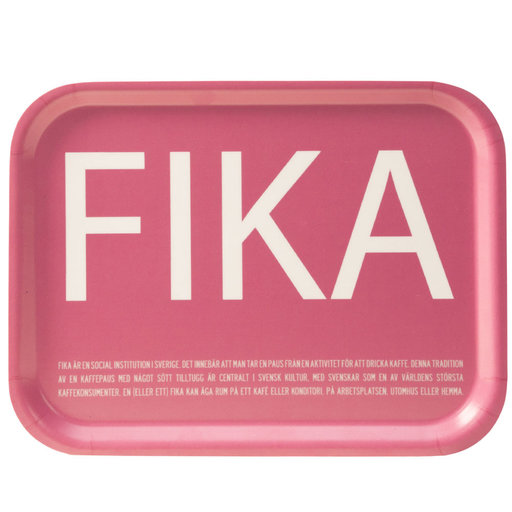 Bricka – FIKA 20x27 cm