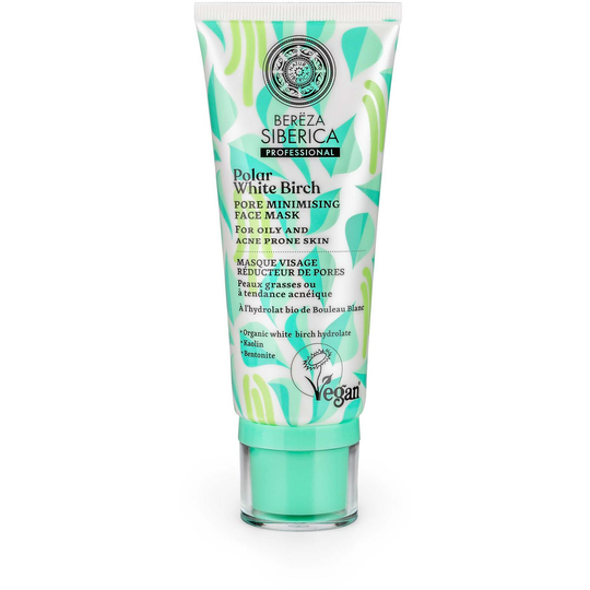 Natura Siberica Polar White Birch Pore minimising face mask 100 ml