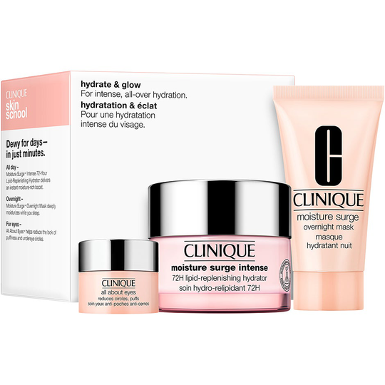 Hydrate And Glow Intense Set, Clinique Ansikte