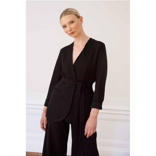 Lawrence Ecovero Jacket Black