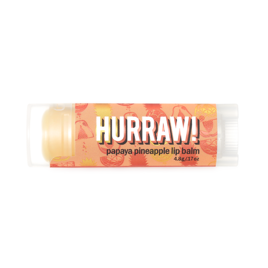 HURRAW! Lip Balm Papaya Pineapple