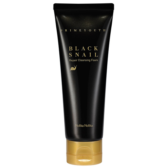 Prime Youth Black Snail Cleansing Foam, 110 ml Holika Holika Steg 2: Vattenbaserad Rengöring