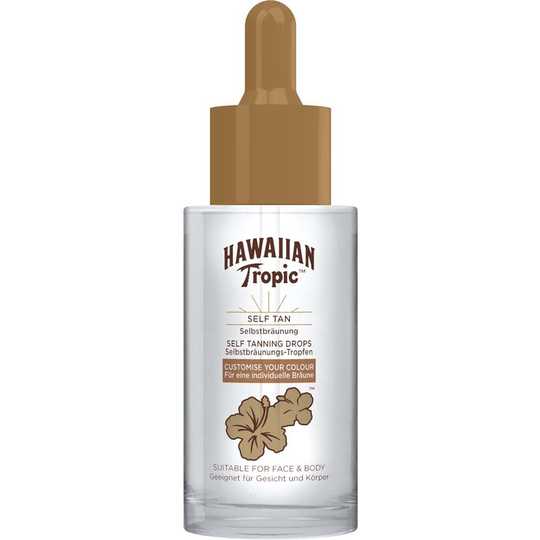 Self Tanning Drops, 30 ml Hawaiian Tropic Brun utan sol (BUS)