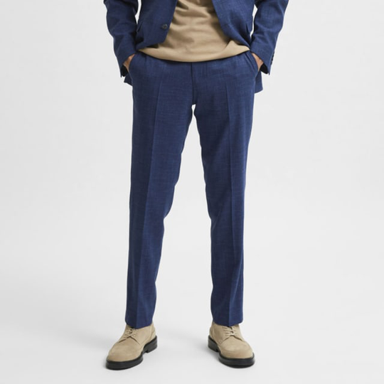 Slim-Oasis Blue Trouser