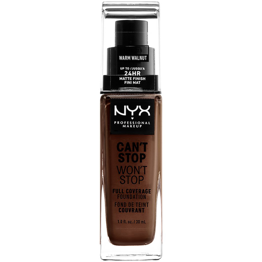 NYX PROFESSIONAL MAKEUP Can't Stop Won't Stop Foundation Warm walnut