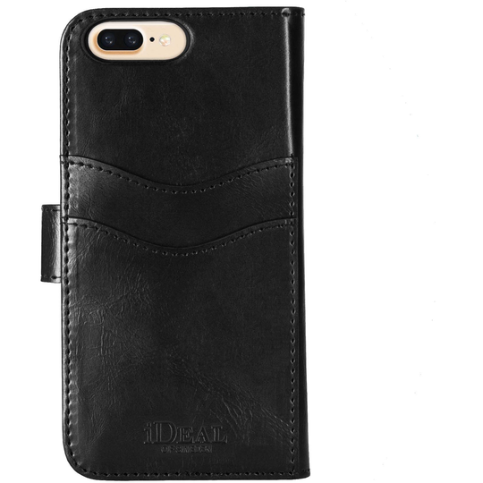 iDeal of Sweden iPhone 8/7/6/6S Plus Magnet Wallet+ Black