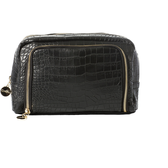 LULU'S ACCESSORIES Bo P0014H Black Croco