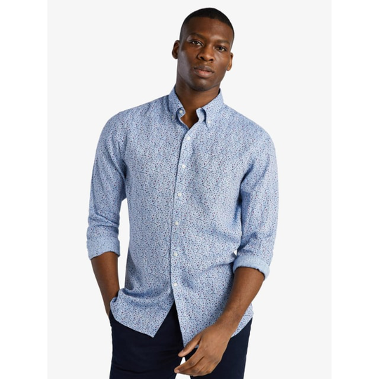 Linneskjorta Med Button-down