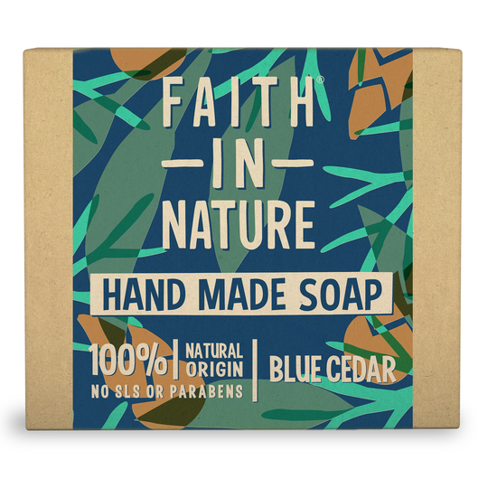 Faith in Nature Soap Blue Cedar 100 g