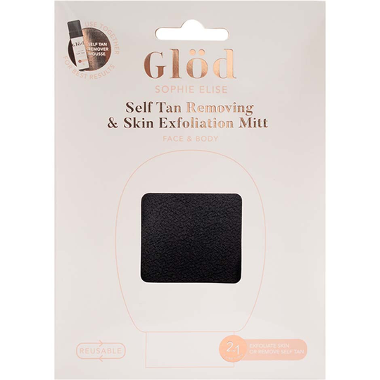 Self Tan Remover Mitt, Glöd Sophie Elise Brun utan sol - Kropp
