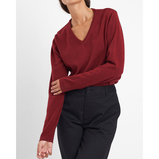Beata V-Neck Merino Sweater