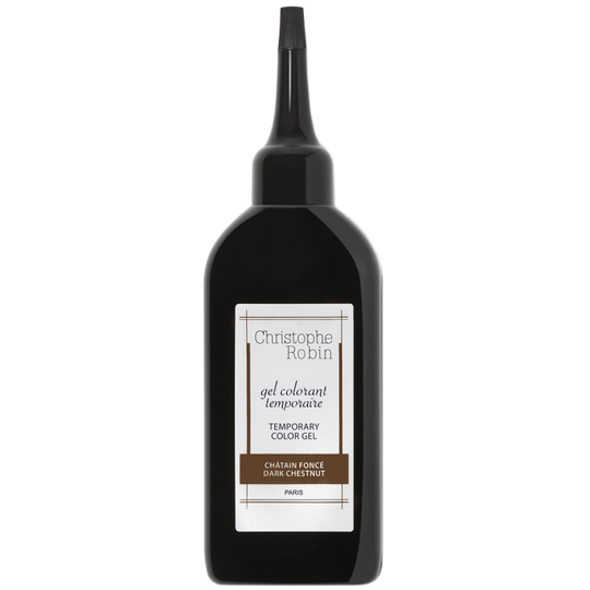 Christophe Robin Temporary Color Gel Dark Chestnut (100ml)