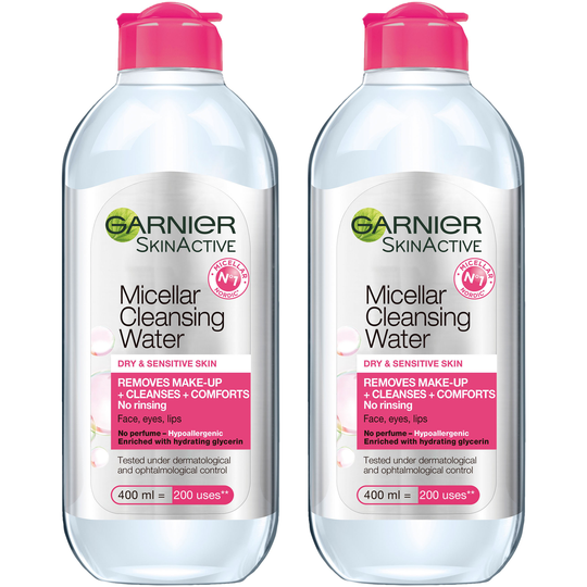 Garnier Skin Active Micellar Water Dry Skin Duo
