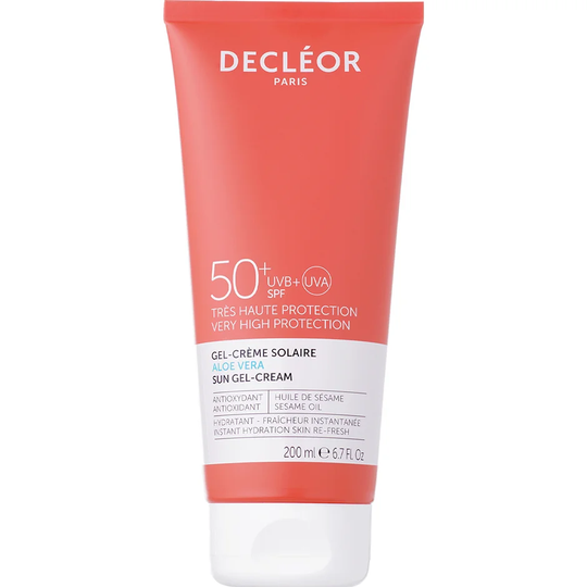 Aloe Vera Sun Gel-Cream, 200 ml Decléor Solskydd & Solkräm