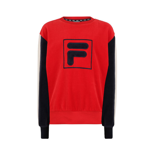 Linda Blocked Croppad Sweatshirt