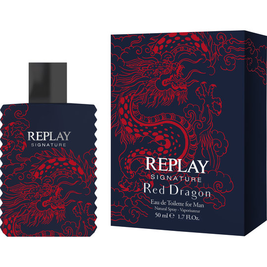 Replay Signature Red Dragon Red Dragon Him Eau De Toilette 50 ml
