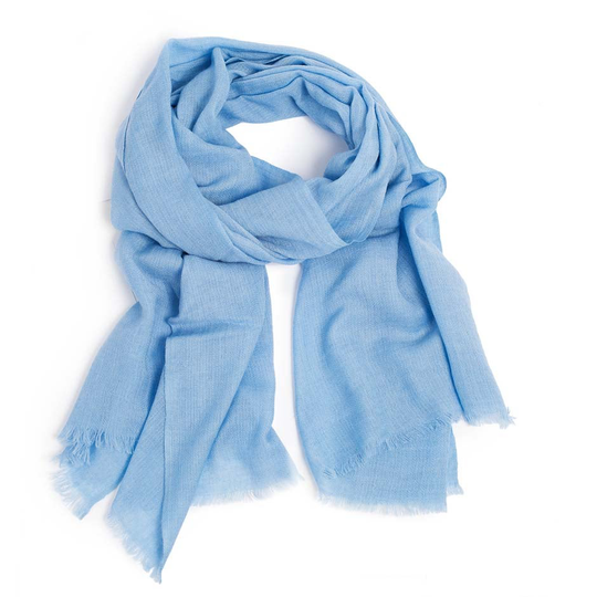 100% Merino Scarves Sky Blue, A&C Oslo Halsdukar & Sjalar
