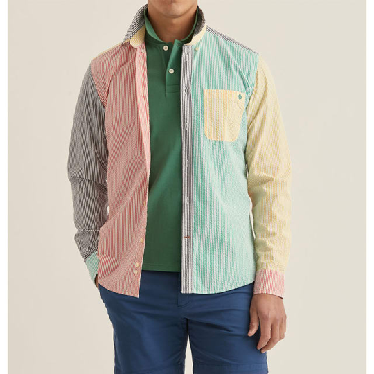 Seersucker Mix Shirt