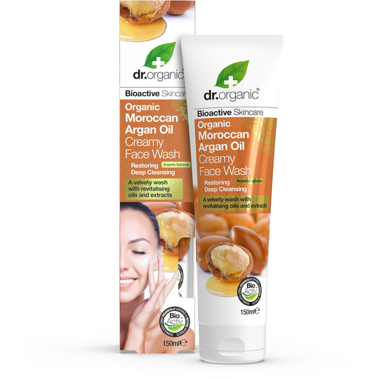 Dr Organic Argan Face Wash 150 ml
