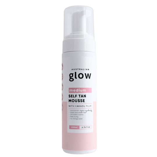 Self Tan Mousse, 200 ml Australian Glow Brun Utan Sol