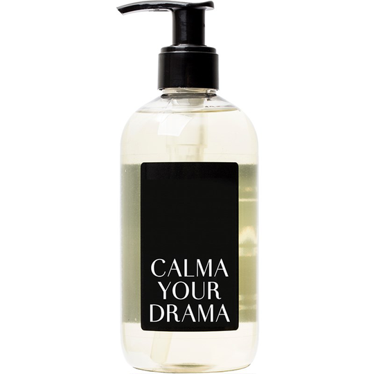 Luxe de Provence Words Liquid Soap Black "Calma your drama" 300 ml