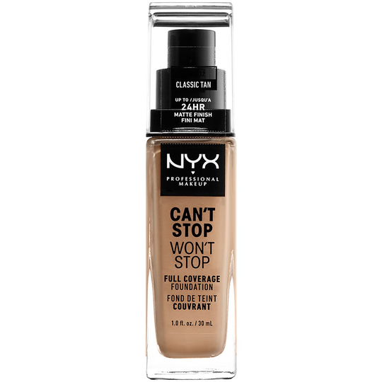 NYX PROFESSIONAL MAKEUP Can't Stop Won't Stop Foundation Classic tan