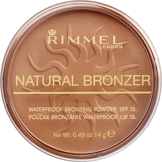 Natural Bronzer Waterproof SPF15, 14 g Rimmel London Bronzer