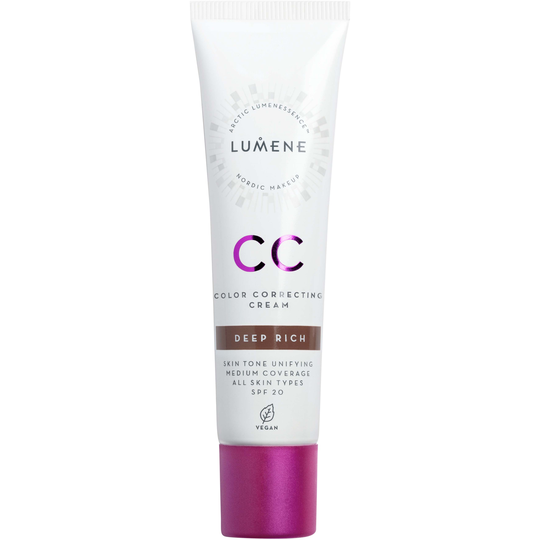 Lumene CC Color Correcting Cream SPF 20 Deep Rich