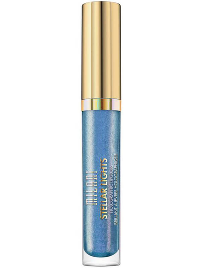 Milani Stellar Light Holographic Lip Gloss Iridescent Blue