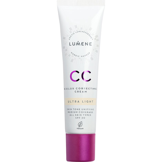 Lumene CC Color Correcting Cream SPF 20 | Lyster | Återfuktad hy