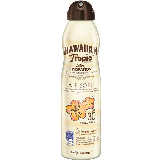Hawaiian Tropic Hawaiian Silk Hydration Air Soft C-Spray 30 SPF