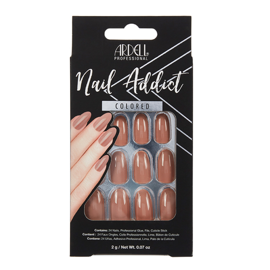 Ardell Nail Addict Colored Latte