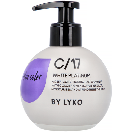 Lyko Haircolor C/17 White Platinum 200ml Färgbomb