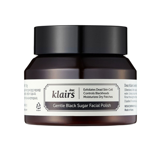 Gentle Black Sugar Facial Polish, 110 ml Klairs K-Beauty