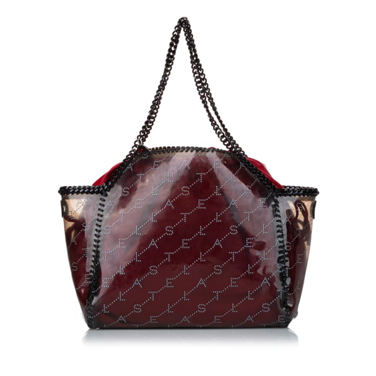 Stella Mccartney Falabella Transparent Tote Bag