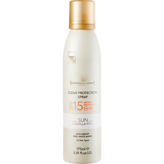 Camilla Pihl Cosmetics Sun Clear Protection Spray SPF 15 175 ml