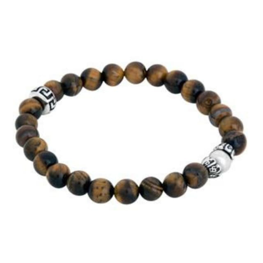 Blake Beaded Bracelet Brown